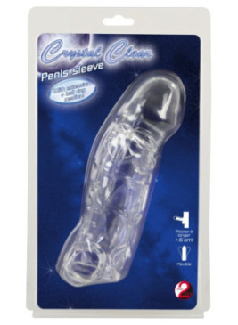 Crystal Clear Penis Sleeve wit